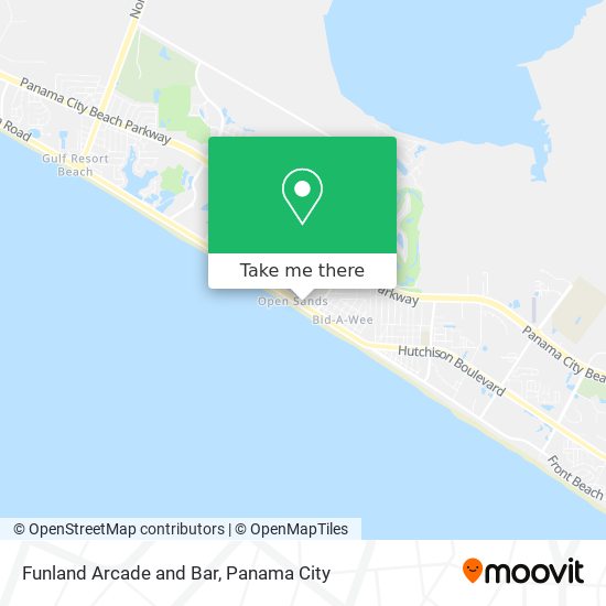 Funland Arcade and Bar map