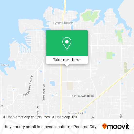 bay county small business incubator map