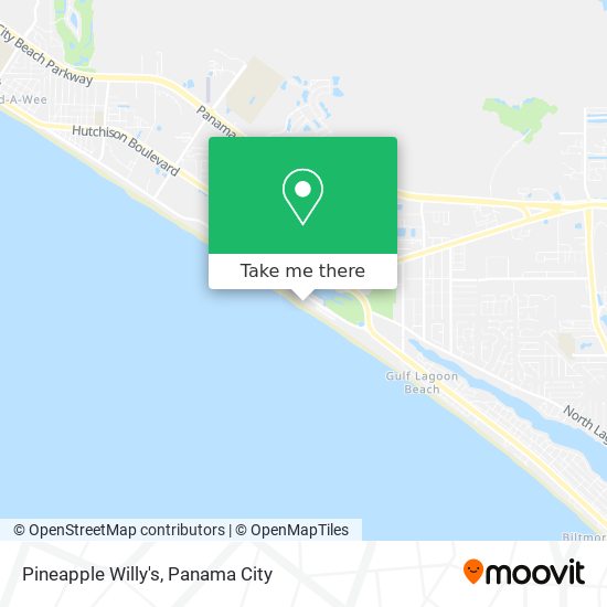 Mapa de Pineapple Willy's