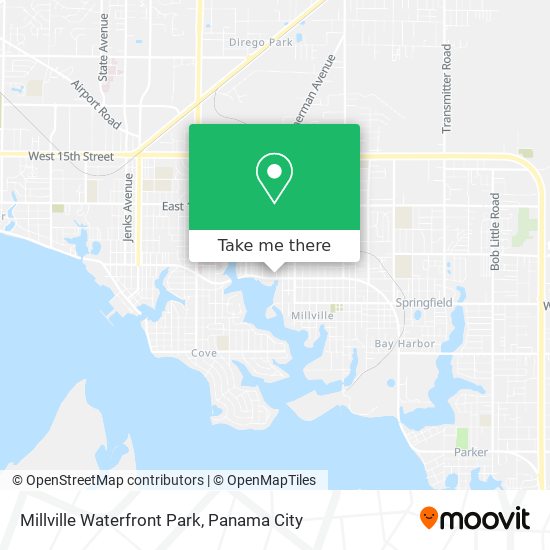 Mapa de Millville Waterfront Park
