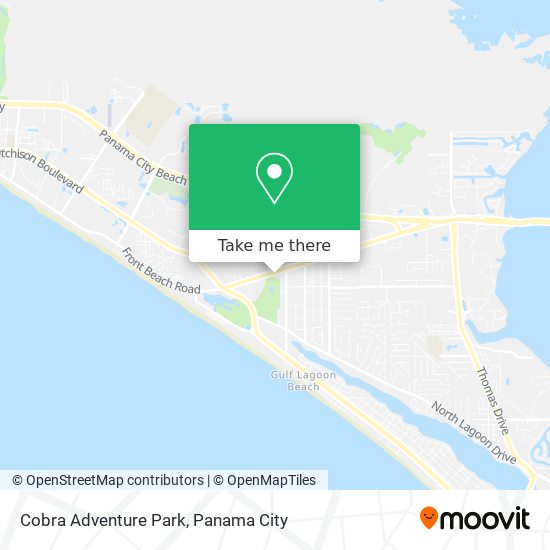 Mapa de Cobra Adventure Park