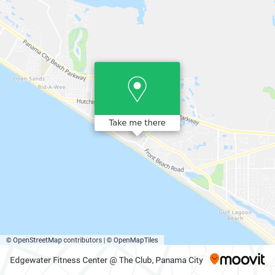 Mapa de Edgewater Fitness Center @ The Club