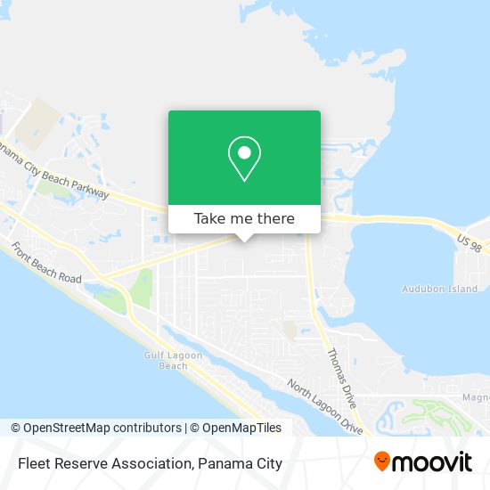 Fleet Reserve Association map