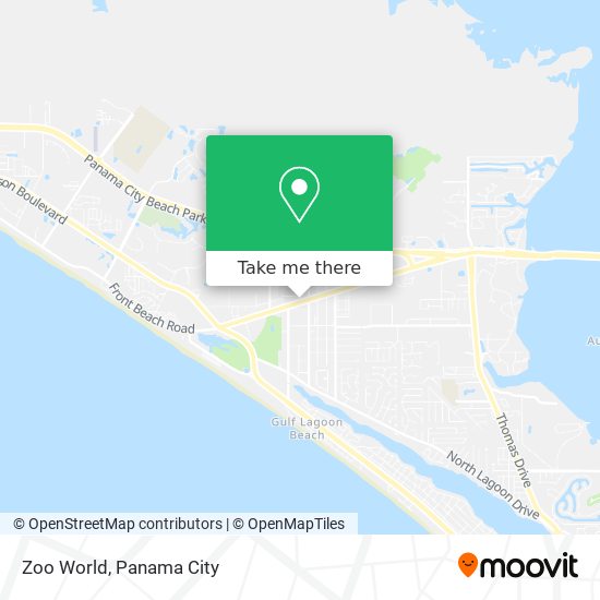 Zoo World map