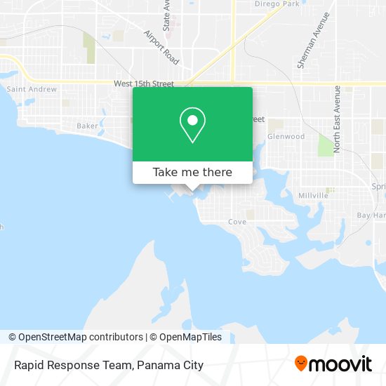 Mapa de Rapid Response Team