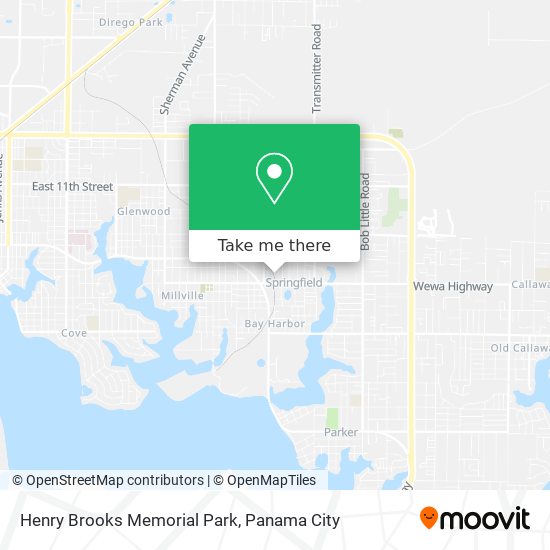 Henry Brooks Memorial Park map
