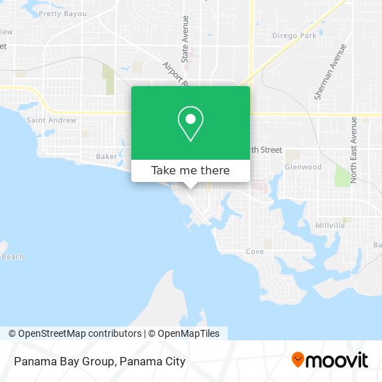 Panama Bay Group map