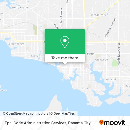 Mapa de Epci Code Administration Services