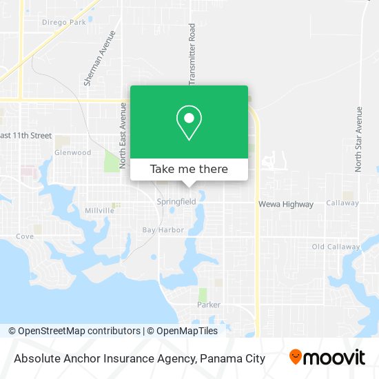 Mapa de Absolute Anchor Insurance Agency