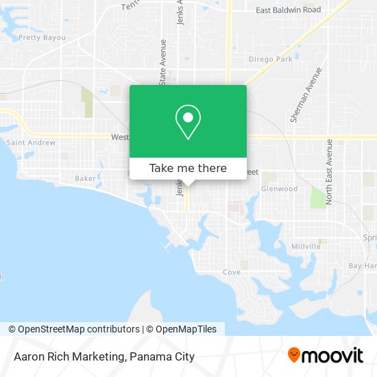 Aaron Rich Marketing map