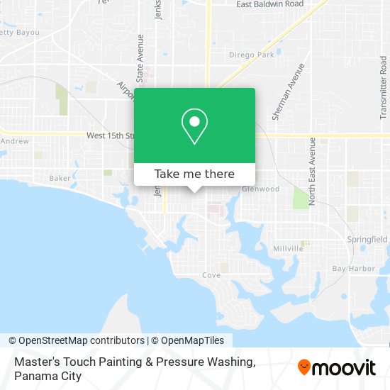 Master's Touch Painting & Pressure Washing map
