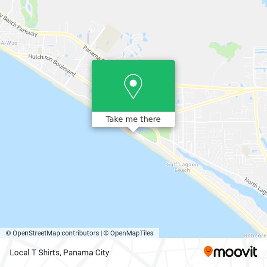 Local T Shirts map