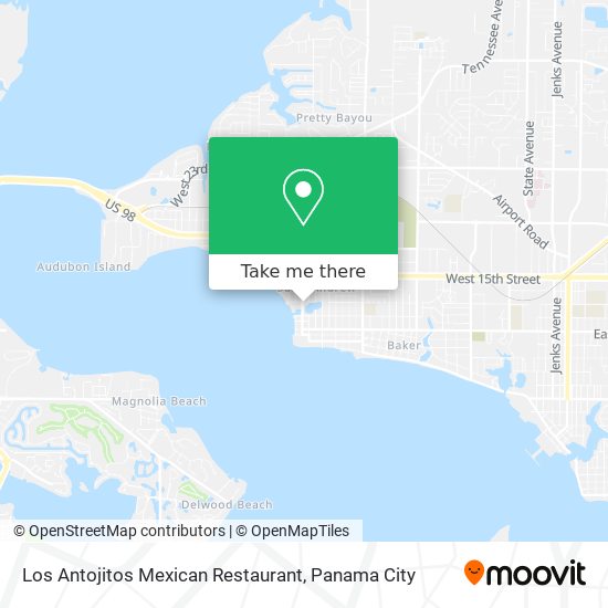Los Antojitos Mexican Restaurant map