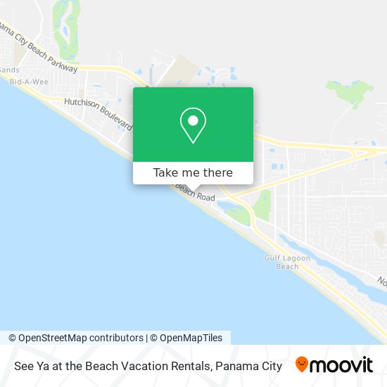 Mapa de See Ya at the Beach Vacation Rentals