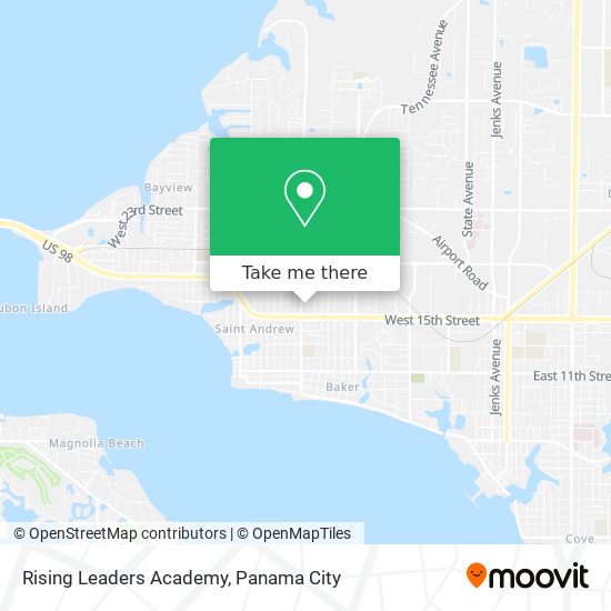 Rising Leaders Academy map