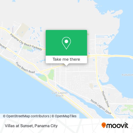 Mapa de Villas at Sunset