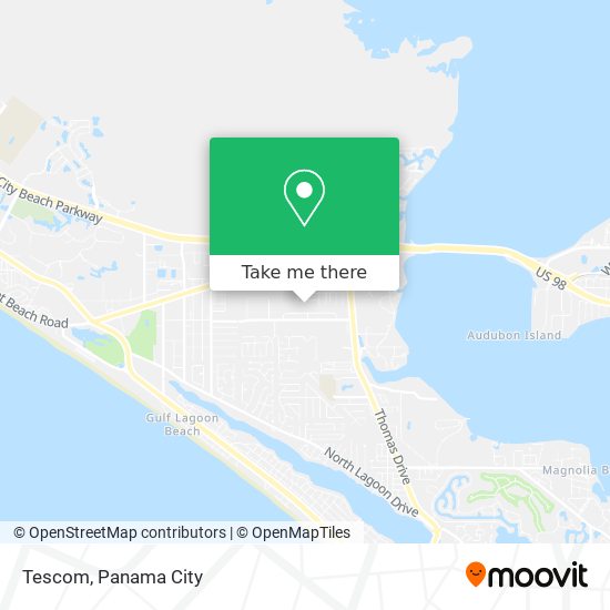 Tescom map