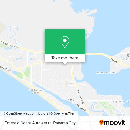 Emerald Coast Autowerks map