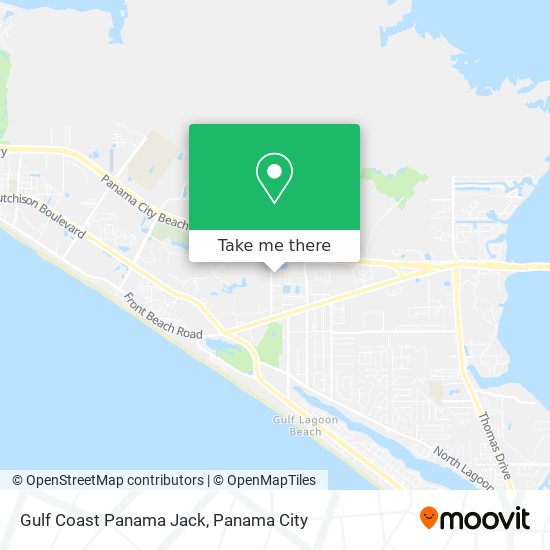 Mapa de Gulf Coast Panama Jack