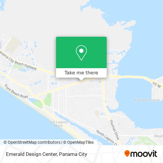 Emerald Design Center map