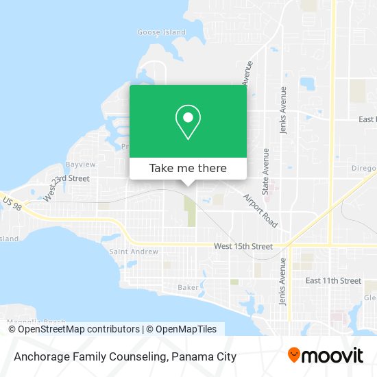 Anchorage Family Counseling map