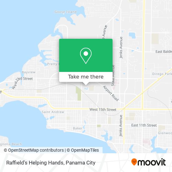 Mapa de Raffield's Helping Hands