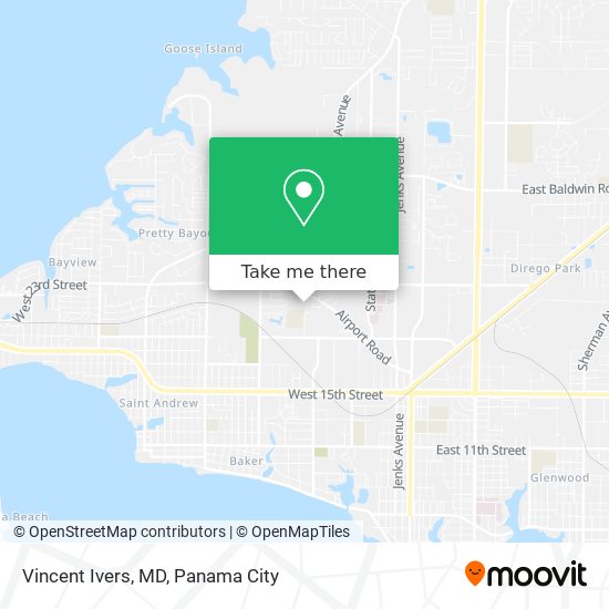 Mapa de Vincent Ivers, MD