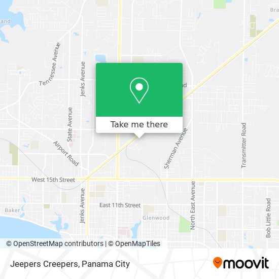 Mapa de Jeepers Creepers