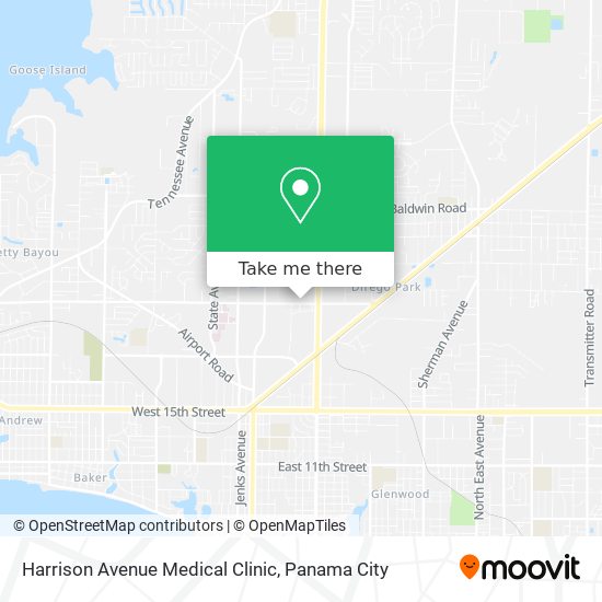 Mapa de Harrison Avenue Medical Clinic