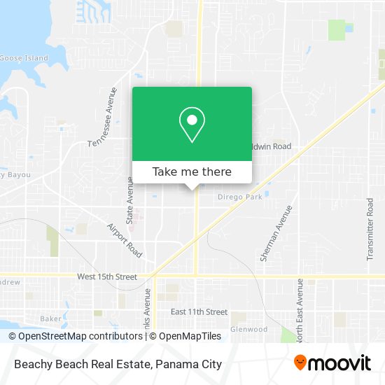 Beachy Beach Real Estate map