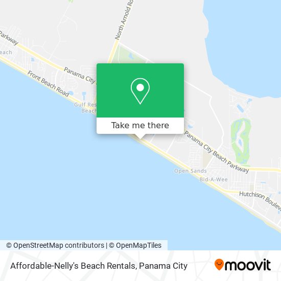 Affordable-Nelly's Beach Rentals map