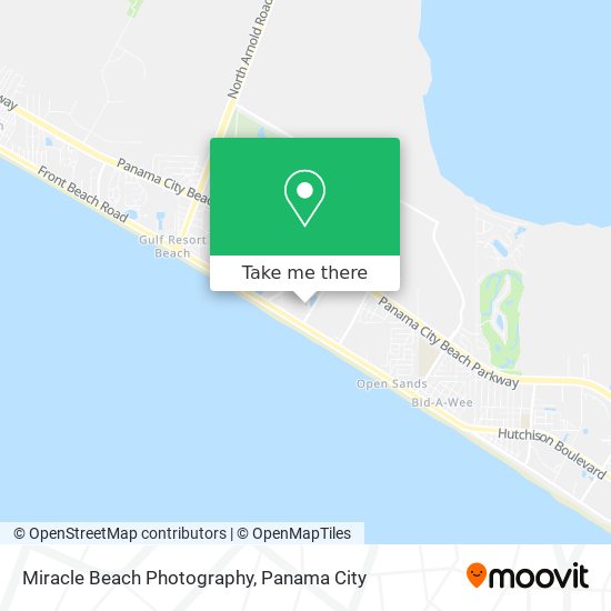 Mapa de Miracle Beach Photography