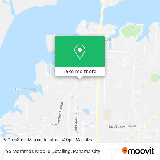 Yo Momma's Mobile Detailing map