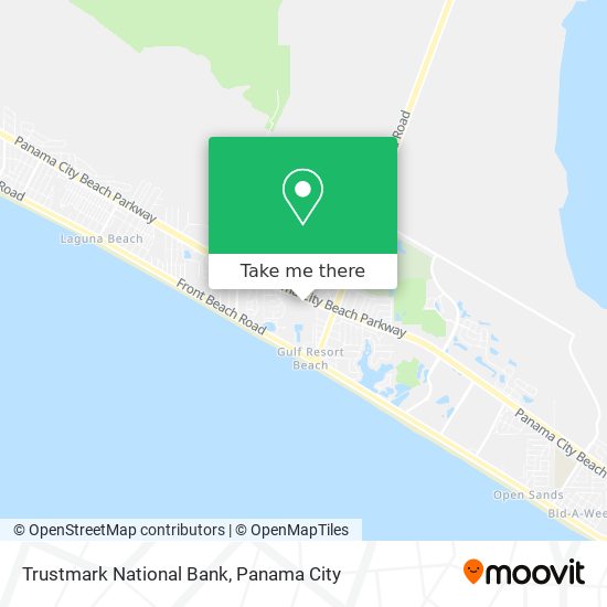 Trustmark National Bank map