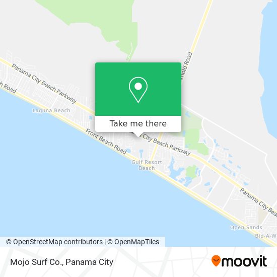 Mapa de Mojo Surf Co.