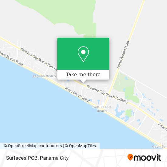 Mapa de Surfaces PCB