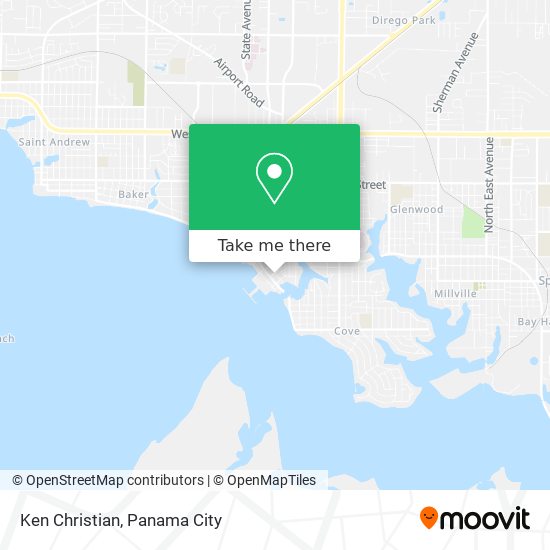 Mapa de Ken Christian