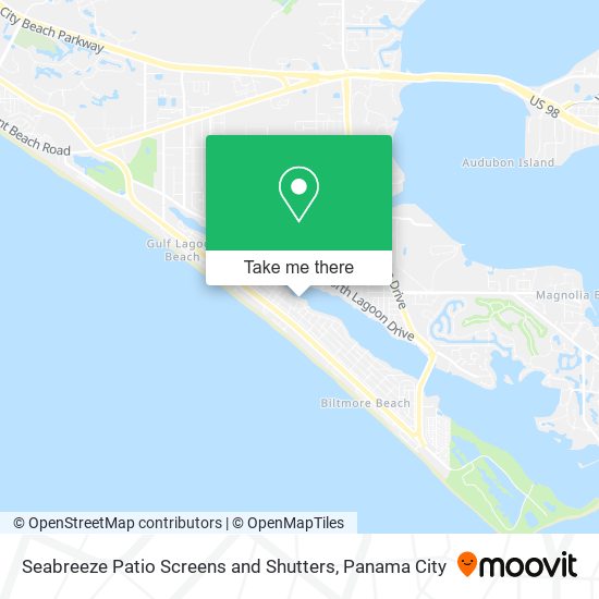 Seabreeze Patio Screens and Shutters map