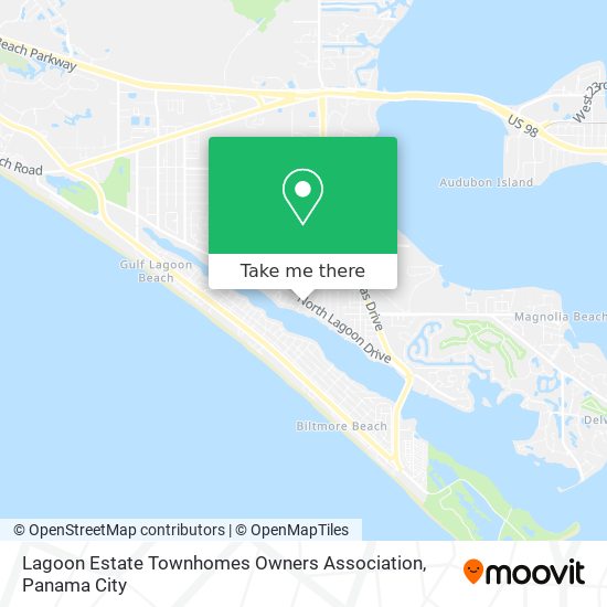 Mapa de Lagoon Estate Townhomes Owners Association