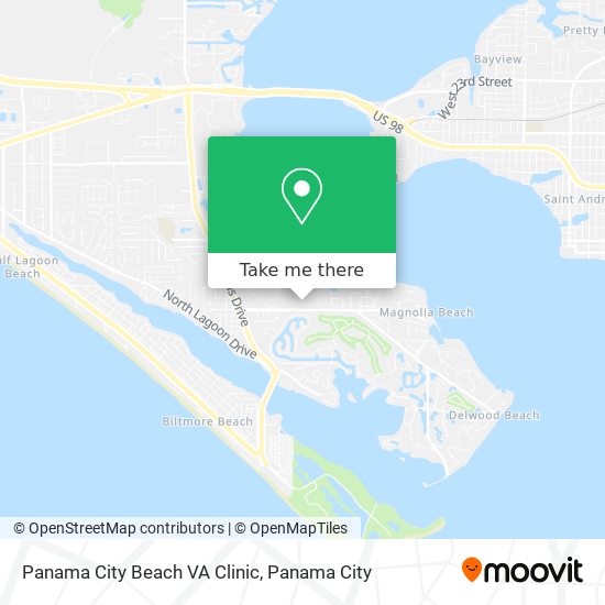 Mapa de Panama City Beach VA Clinic