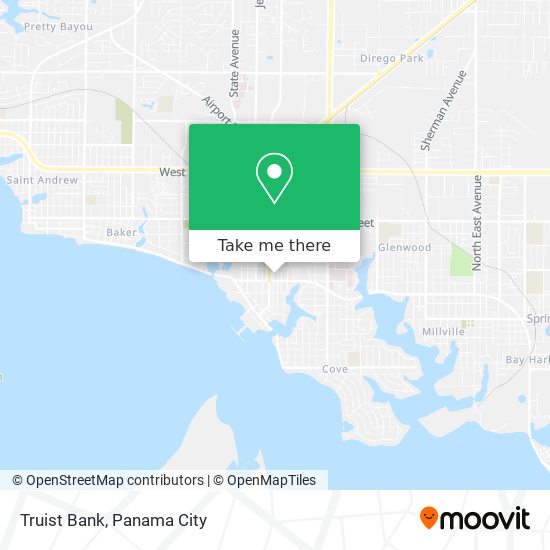 Mapa de Truist Bank