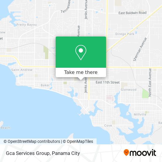 Gca Services Group map
