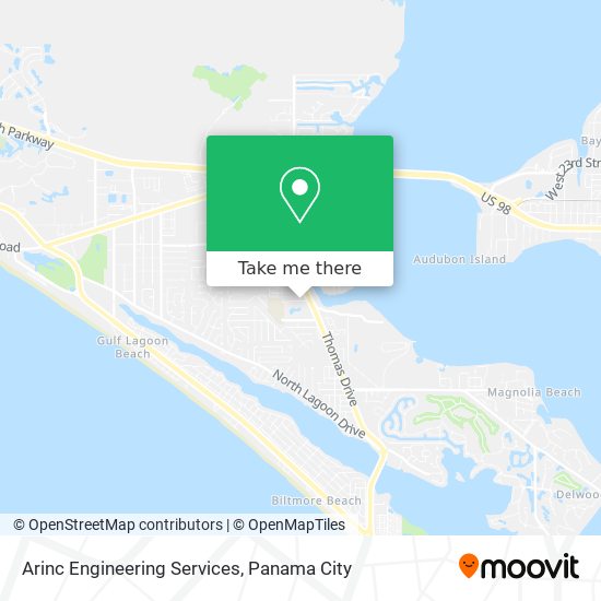 Mapa de Arinc Engineering Services