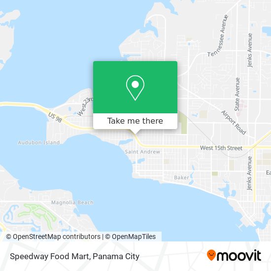 Speedway Food Mart map