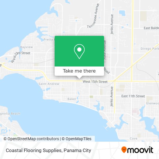 Coastal Flooring Supplies map