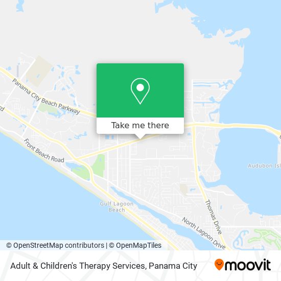 Adult & Children's Therapy Services map