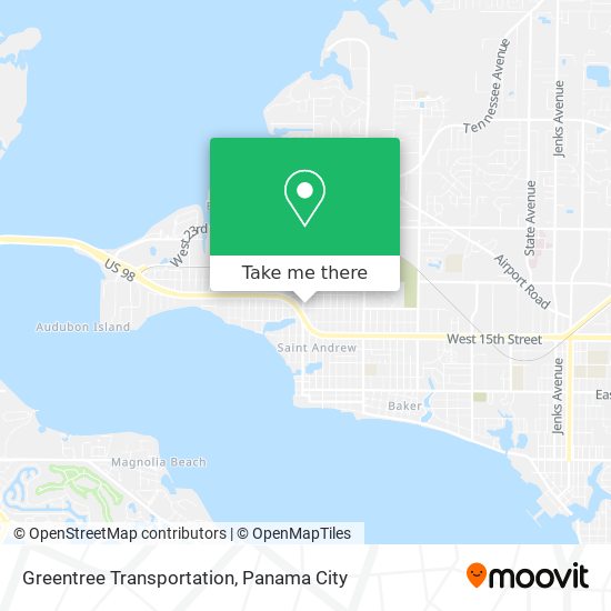 Mapa de Greentree Transportation