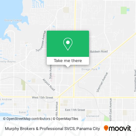 Murphy Brokers & Professional SVCS map