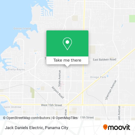 Mapa de Jack Daniels Electric