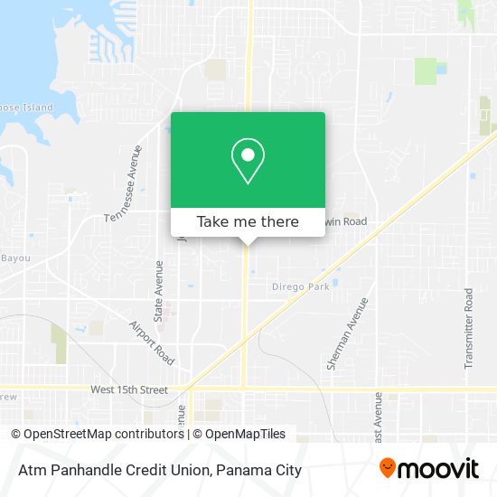 Mapa de Atm Panhandle Credit Union